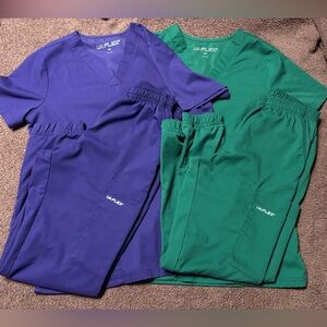 UA Flex 2 Scrub Sets Size XS